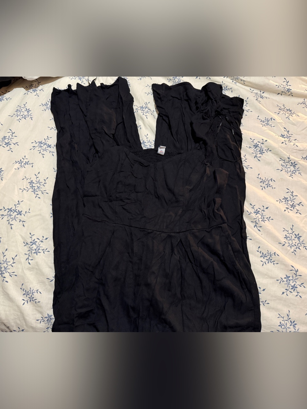Old Navy Black Sleeveless Jumpsuit